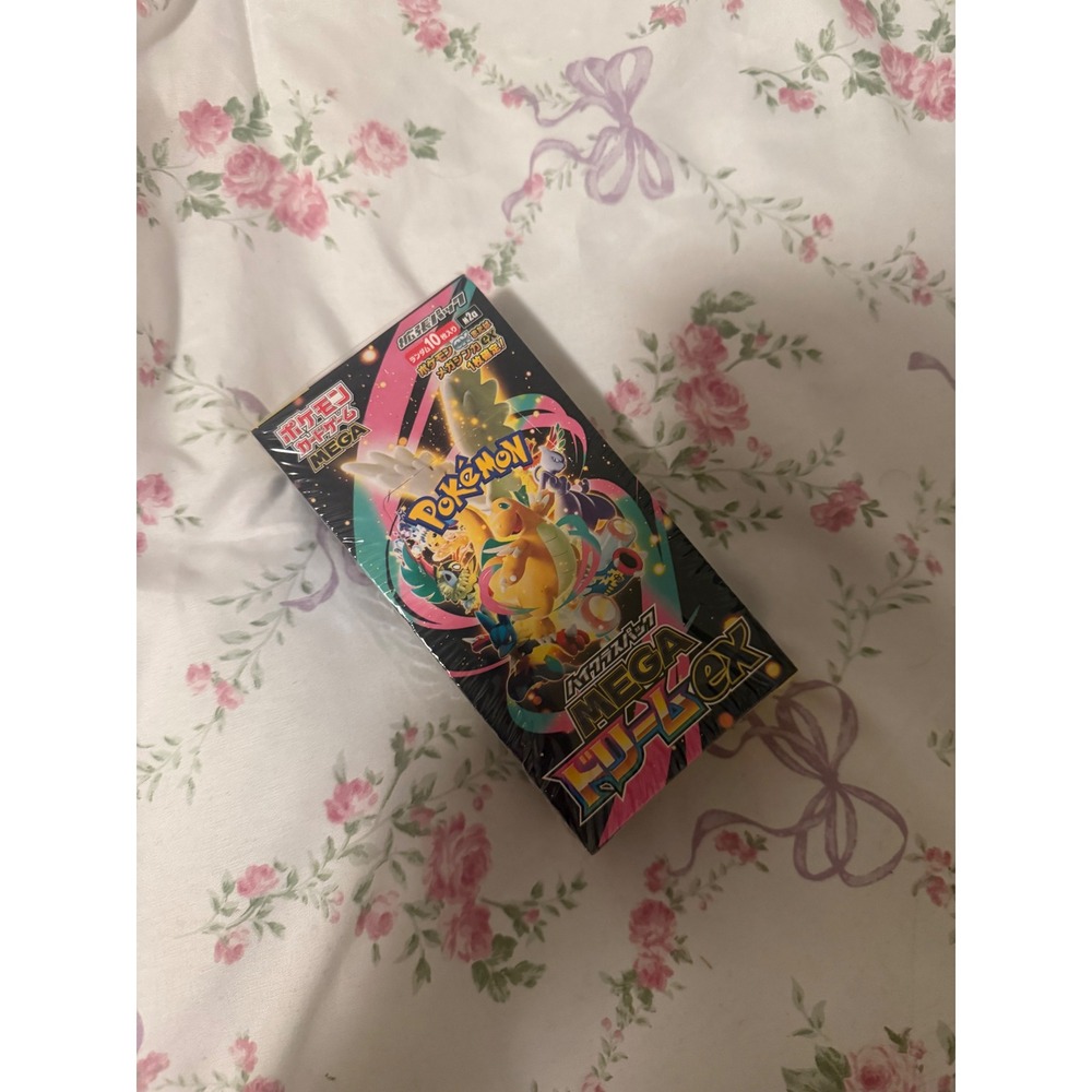 Pokemon TCG Mega Dream EX CP4 Japanese Booster Box Factory Sealed 10 Packs
